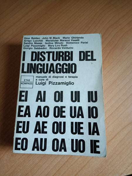 I disturbi del linguaggio. Manuale di diagnosi e terapia | Luigi Pizzamiglio, a cura di