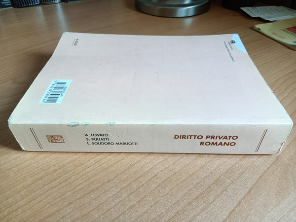 Diritto Privato Romano | A. Lovato; S. Puliatti; L. S. Maruotti