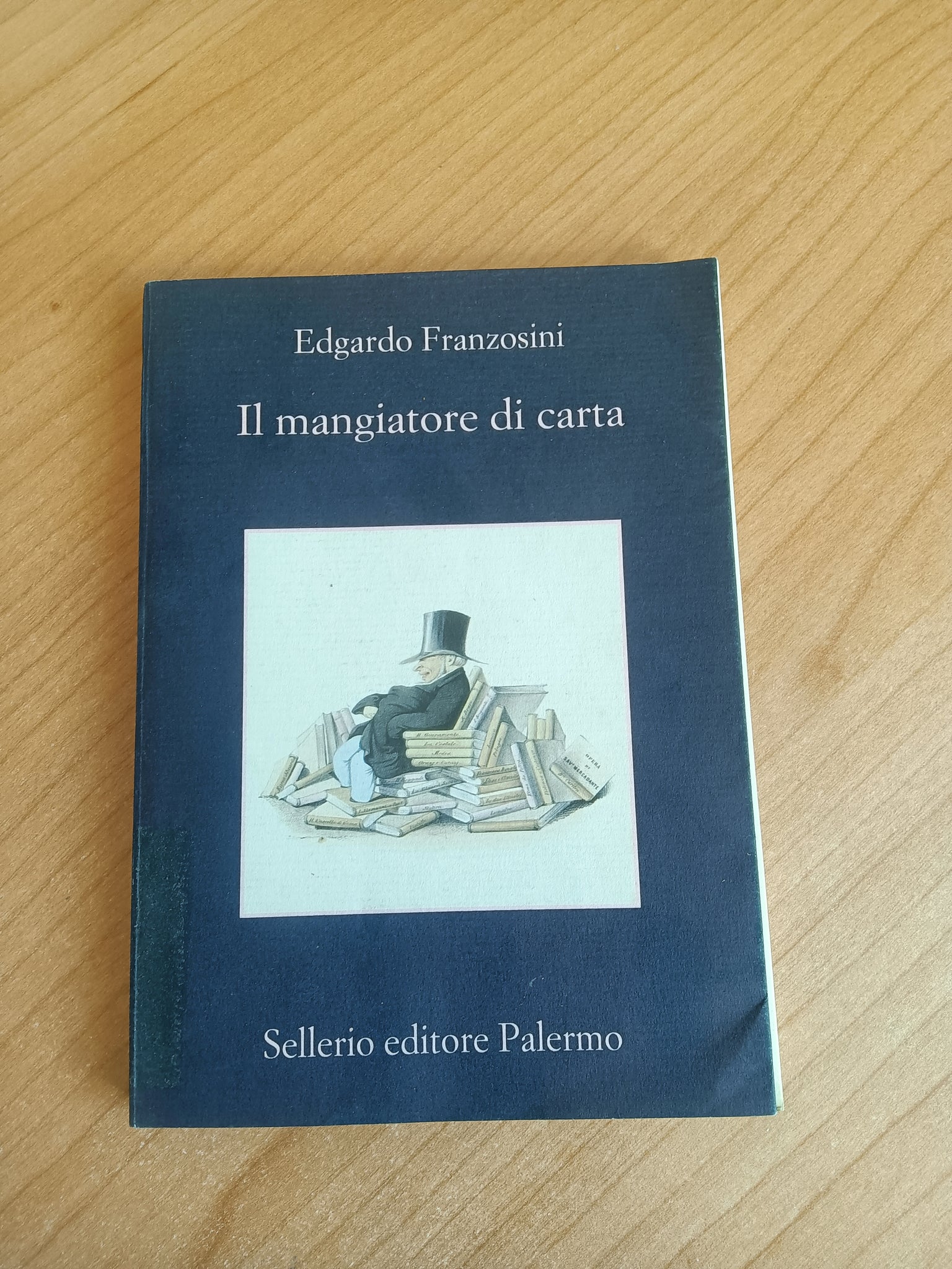 Il mangiatore di carta | Edgardo Franzosini - Sellerio