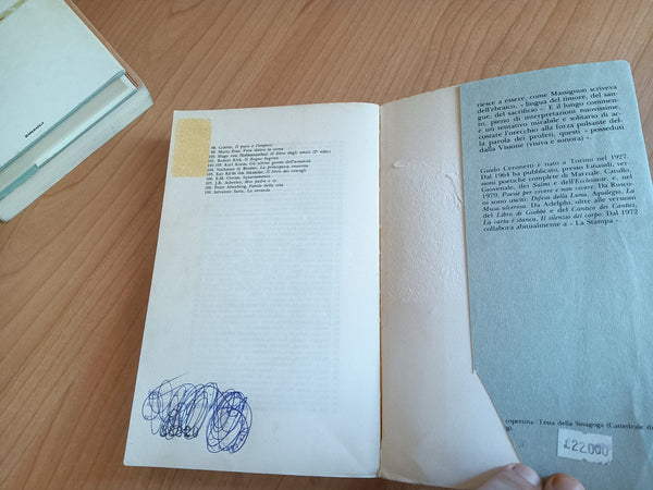 Il Libro del profeta Isaia | Guido Ceronetti, a cura di - Adelphi