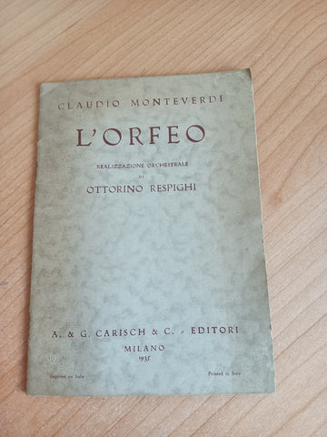 L’orfeo | Claudio Monteverdi