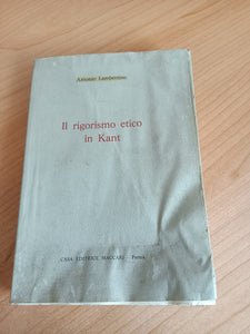 Il rigorismo etico in Kant | Antonio Lambertino