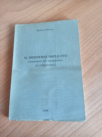 Il desiderio implicito. Connessioni tra intrapsichico ed interpersonale | Roberta Furlotti