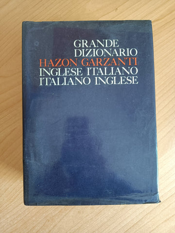Grande dizionario Hazon Garzanti inglese-italiano, italiano-inglese
