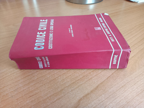 Codice civile costituzione e leggi speciali