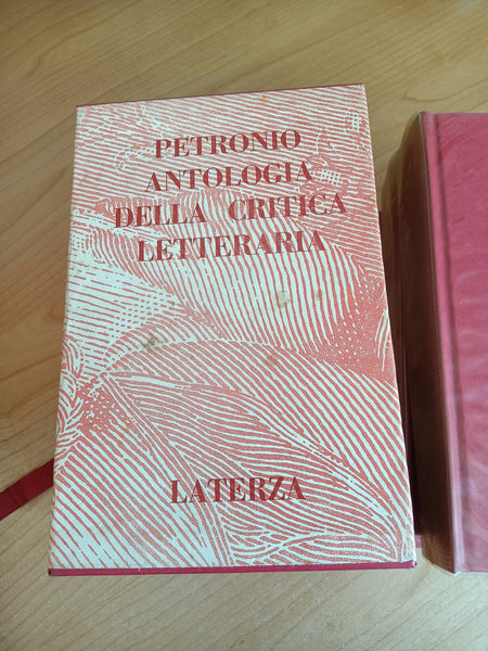 Antologia della critica letteraria 3 Voll. con cofanetto | Petronio - Laterza