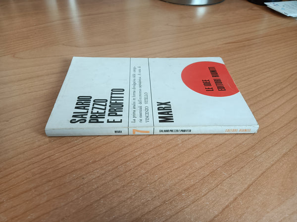 Salario, prezzo e profitto | Karl Marx - Editori Riuniti