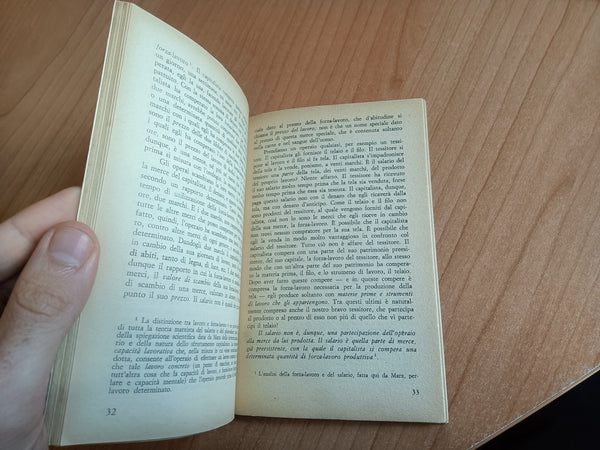 Lavoro salariato e capitale | Karl Marx - Editori Riuniti
