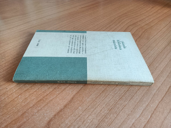 Salario prezzo e profitto | Marx - Editori Riuniti