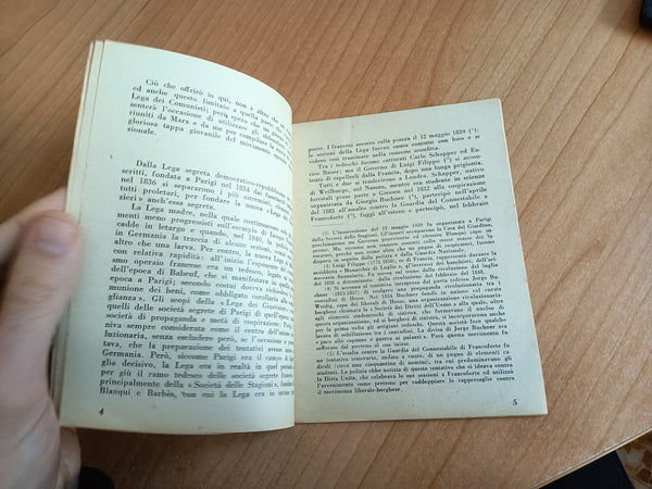 Storia della lega dei comunisti | Engels