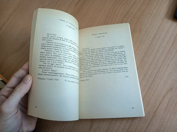 Lettere a L’Unità 1924-1926 | Clemente Ferrario, a cura di - Editori Riuniti