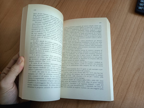 Movimento sindacale e contrattazione collettiva 1945-1971