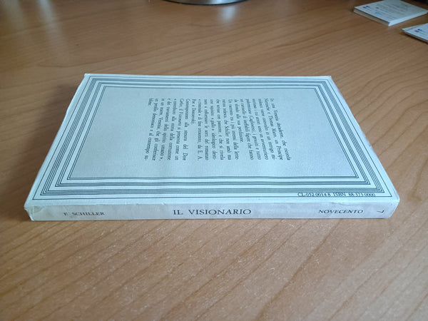 Il visionario. Dalle memorie del Conte von O** | Friedrich Schiller