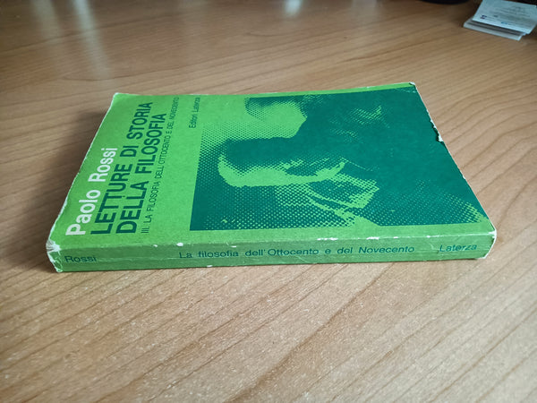 Letture di storia della filosofia III La filosofia dell’Ottocento e del Novecento | Paolo Rossi - Laterza