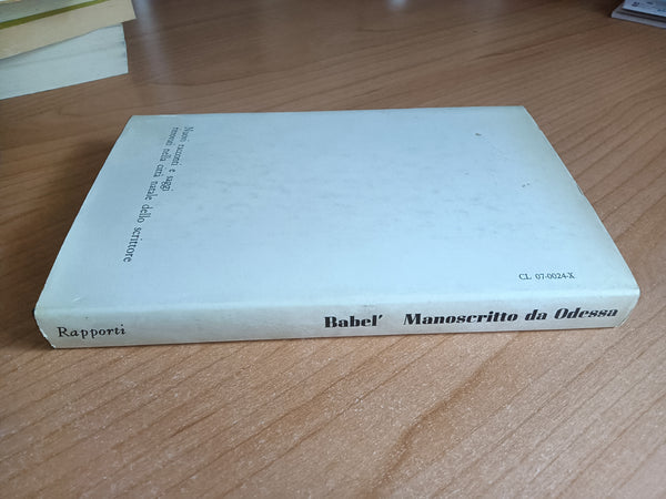 Manoscritto da Odessa | Isaak Babel