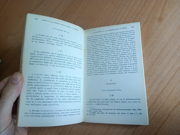 Enciclopedia delle scienze filosofiche Vol. I | Hegel - Laterza