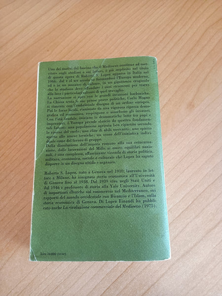 La nascita dell’ Europa. Secoli V - XIV | Roberto S. Lopez - Einaudi
