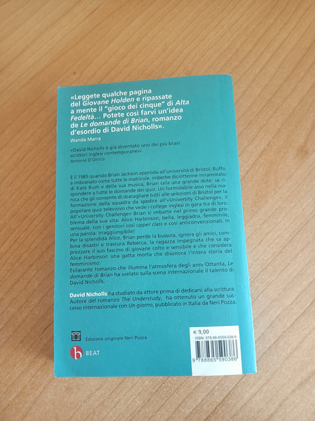 Le domande di Brian | David Nicholls