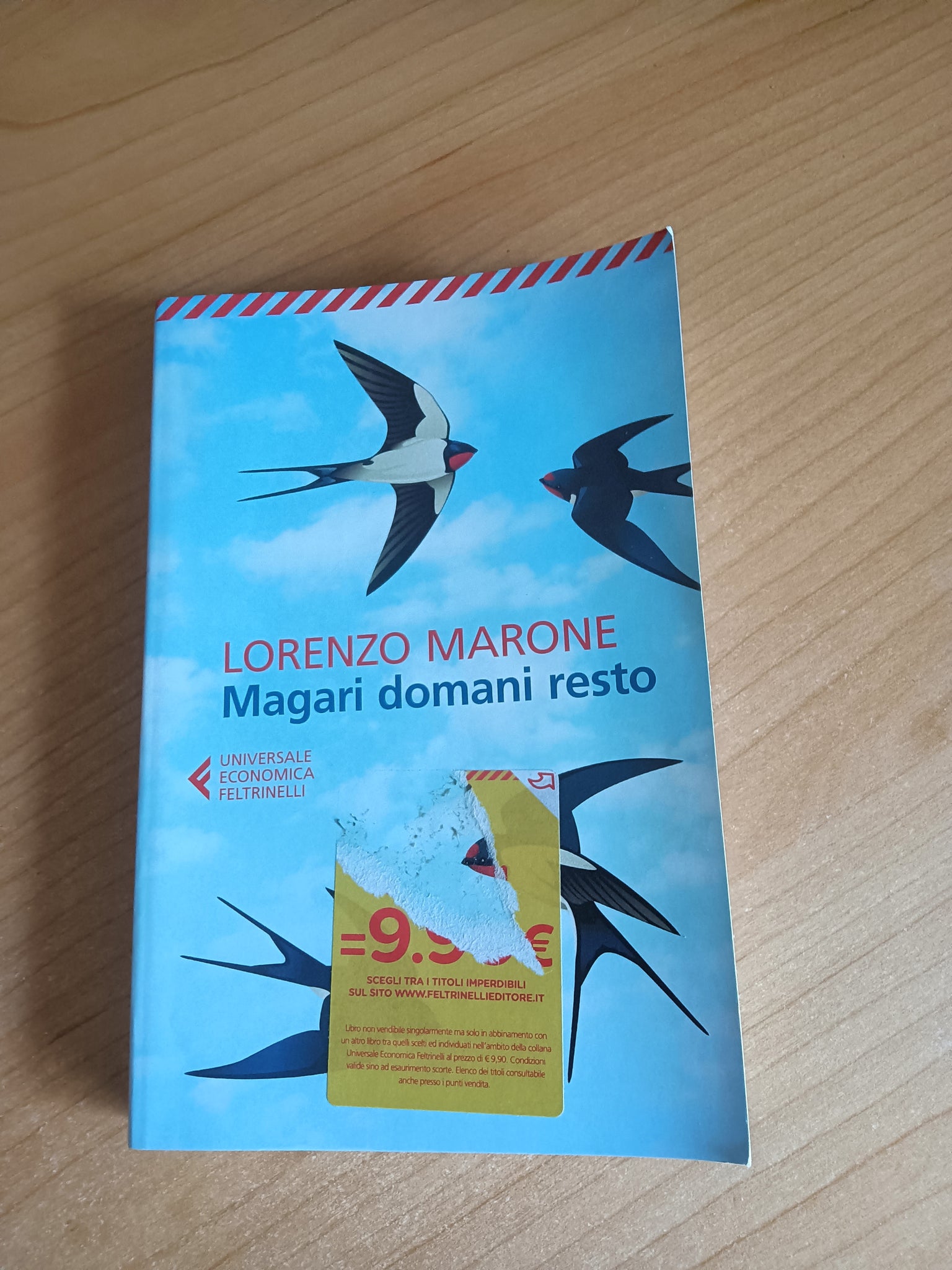 Magari domani resto | Lorenzo Marone - Feltrinelli