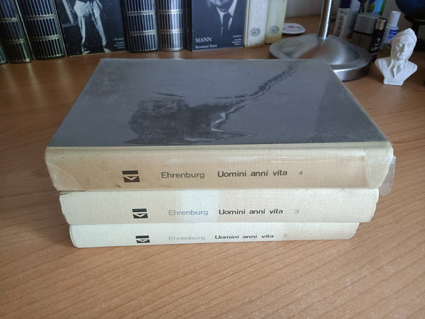 Uomini anni vita Vol. 2, 3, 4 | Ilja Ehrenburg - Editori Riuniti