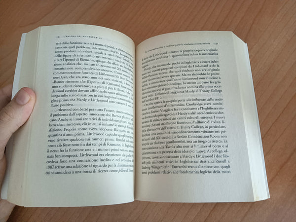 L’enigma dei numeri primi l’ipetesi di Riemann, il più grande mistero de la matematica | Marcus Du Sautoy - Rizzoli