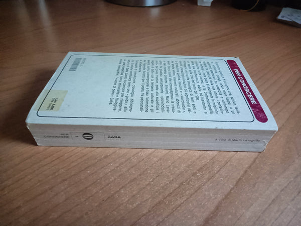 Per conoscere Saba | M. Lavagetto, a cura di - Mondadori