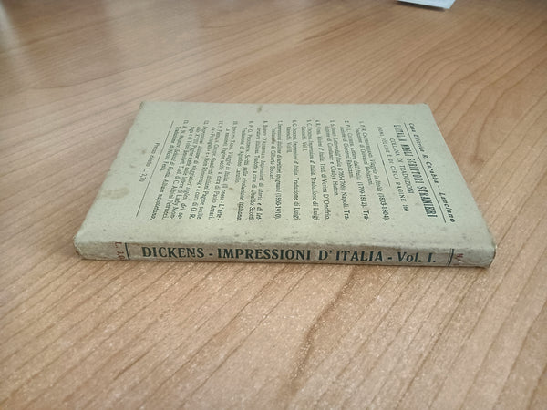 Impressioni d’Italia (1844 - 45) | Charles Dickens