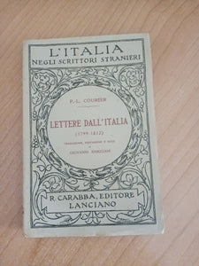 Lettere dall’Italia (1799 - 1812) | Courier