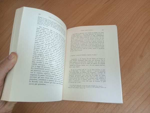 Storia delle teorie economiche I - La teoria del plusvalore. Da William Petty a Adam Smith | Karl Marx - Einaudi