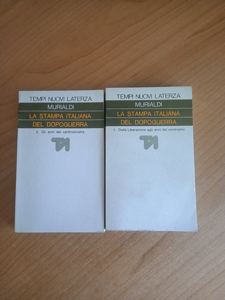 La stampa italiana del dopoguerra 2 Voll. | Murialdi Paolo - Laterza