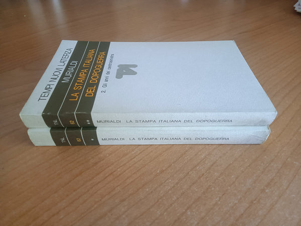 La stampa italiana del dopoguerra 2 Voll. | Murialdi Paolo - Laterza