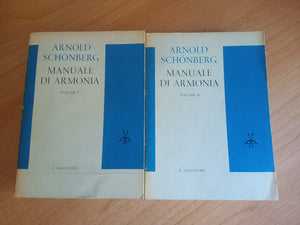 Manuale di armonia 2 Voll. | Arnold Schonberg - Il Saggiatore