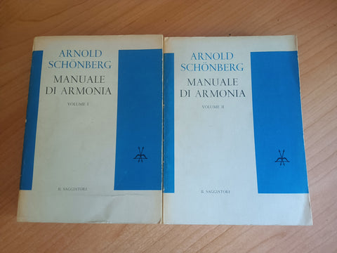 Manuale di armonia 2 Voll. | Arnold Schonberg - Il Saggiatore