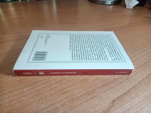 Il piacere | Gabriele D’Annunzio - Mondadori
