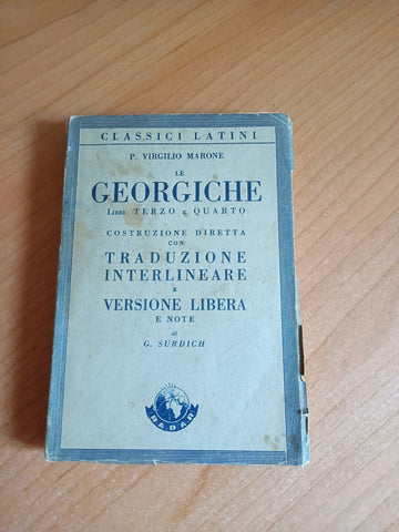 Le georgiche. Libri terzo e quarto | Virgilio