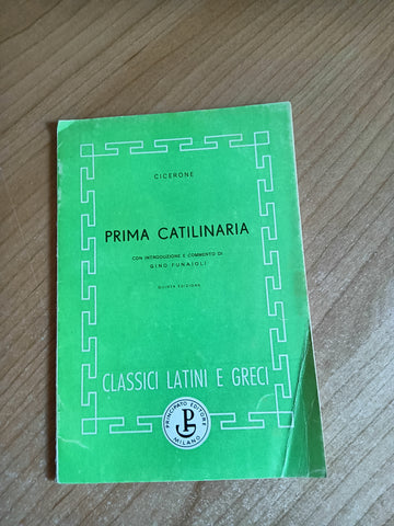 Prima catilinaria | Cicerone