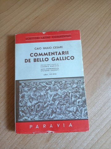 Commentarii de bello gallico | Cesare