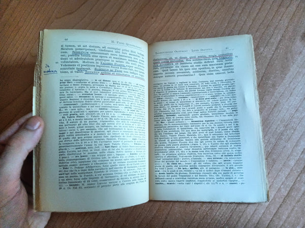 Institutionis oratoriae. Liber Decimus | Quintiliano