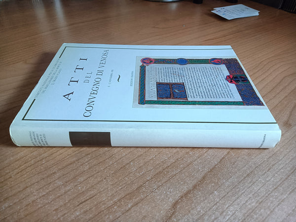 Atti del convegno di venosa