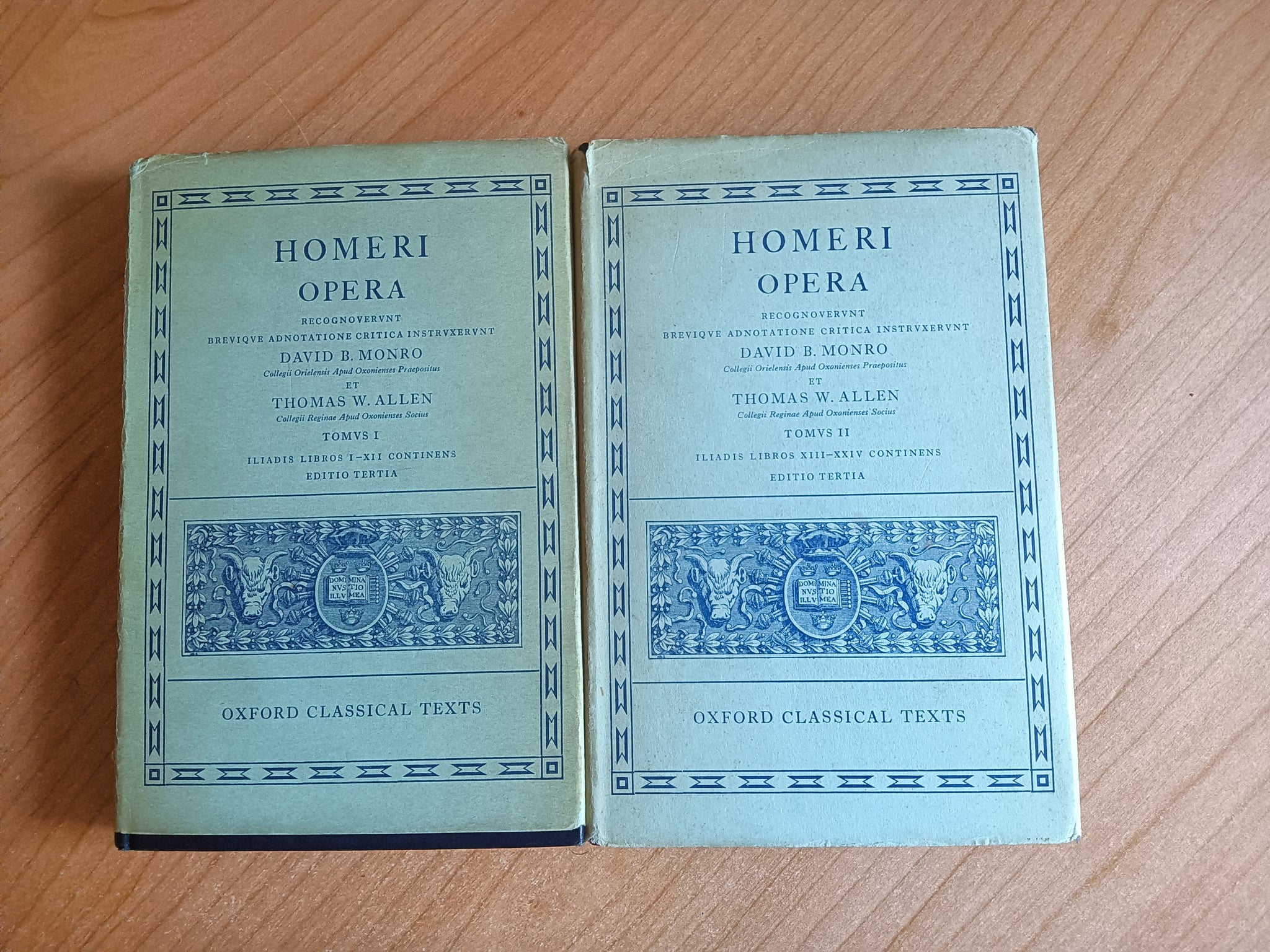 Opera. Iliadis Tomus I; Tomus II | Homeri