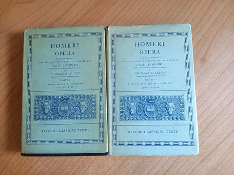 Opera. Iliadis Tomus I; Tomus II | Homeri