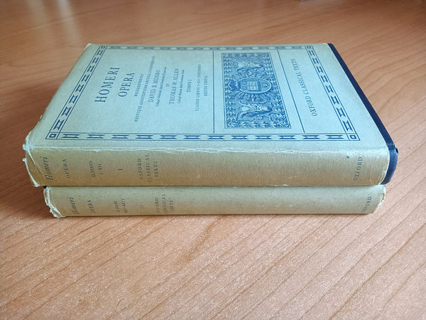 Opera. Iliadis Tomus I; Tomus II | Homeri