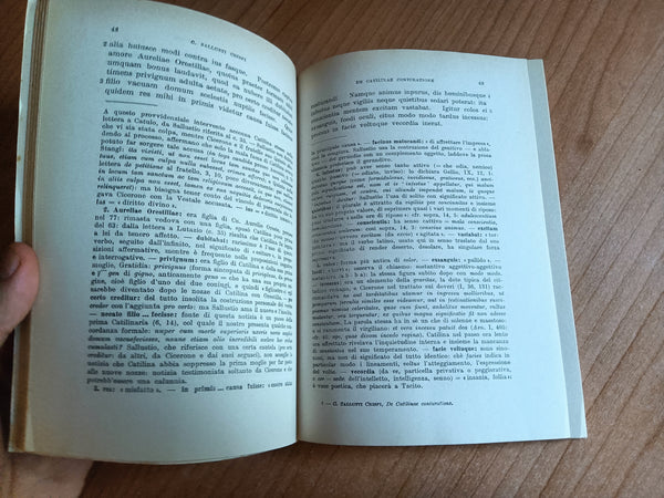 De Catilinae Coniuratione | Sallustio