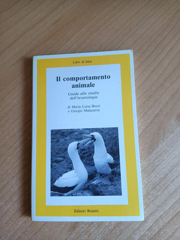 Il comportamento animale | Bozzi; Malacarne - Editori riuniti
