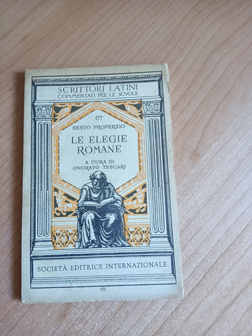 Le elegie romane | Sesto Properzio