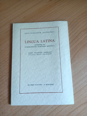 Lingua latina. Potestne in communitate europea restitui?