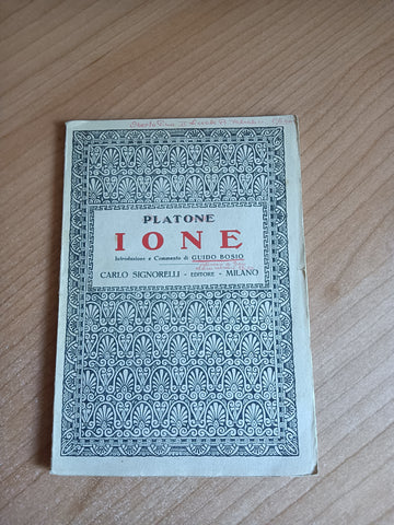 Ione | Platone