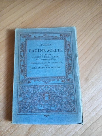 Pagine scelte | Tucidide - Mondadori