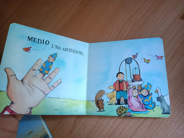 Le cinque dita | Irene Tonin, illustrazioni di