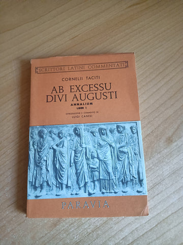 Ab excessu divi augusti. Annalium Liber I | Cornelii Taciti